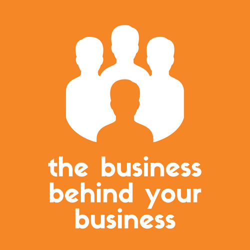 The Business Behind Your Business Podcast Logo
